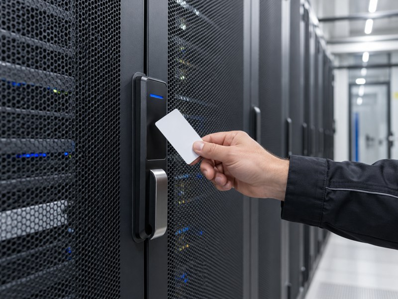 Control de acceso a RACK en un centro de procesamiento de datos